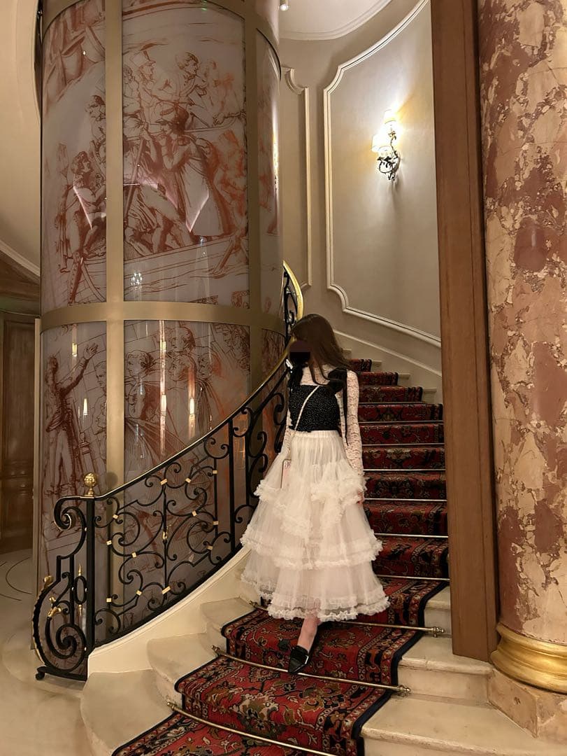 【Treat Ürself】【人気商品】blooming tulle skirt