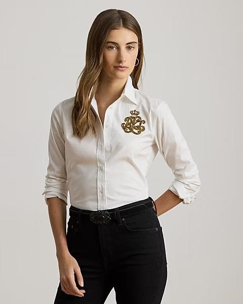 25年モデル 未使用タグ付き ローレンラルフローレン シャツ ブラウス M