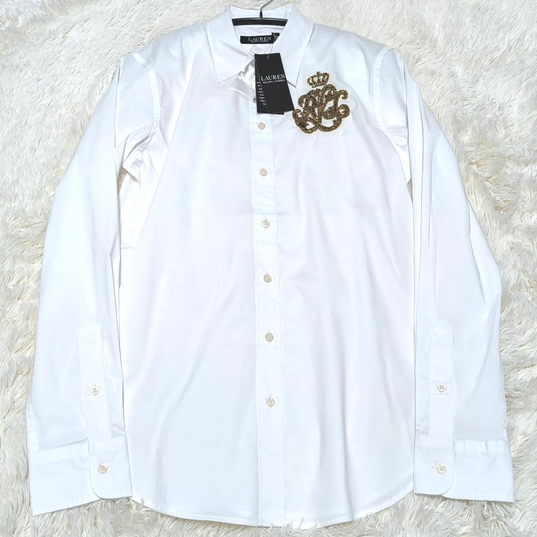 25年モデル 未使用タグ付き ローレンラルフローレン シャツ ブラウス M