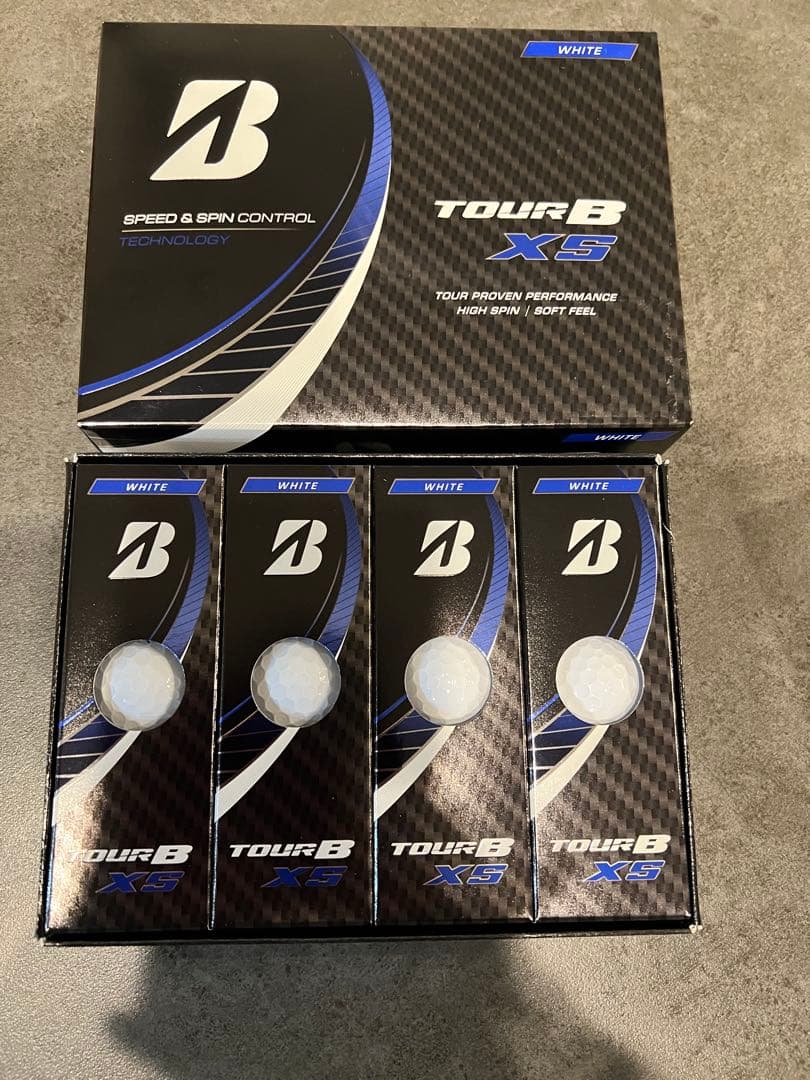 ブリヂストン　ゴルフボールTOURＢ　XS 2022年モデル 2ダースセット