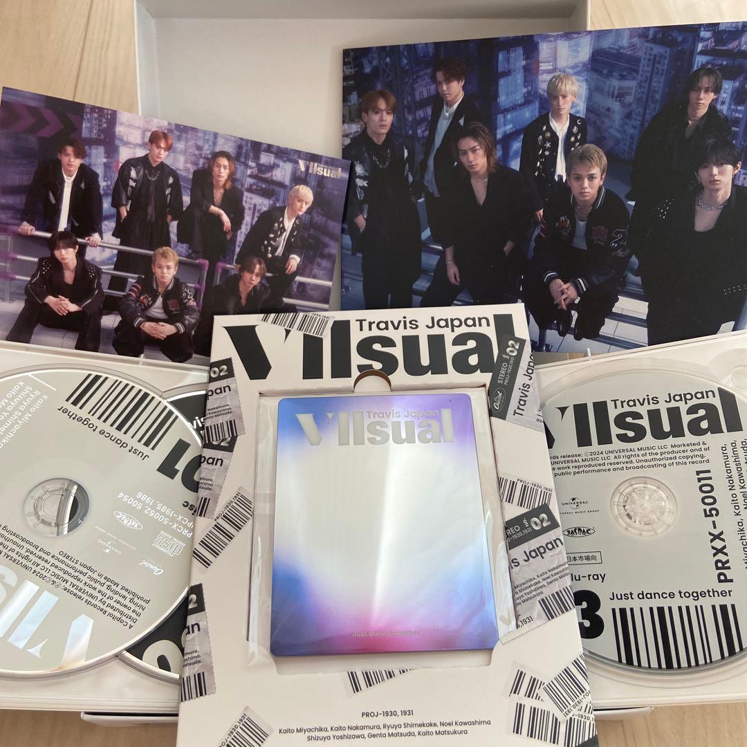 2ndアルバム「VIIsual」FC限定盤（2CD+Blu-ray）