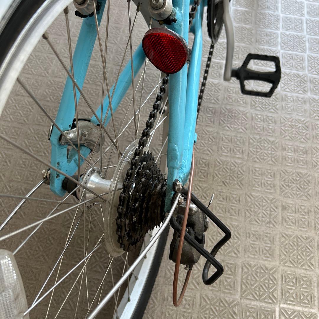 お洒落自転車『LOUIS GARNEAU（ルイガノ）』J22plus 水色