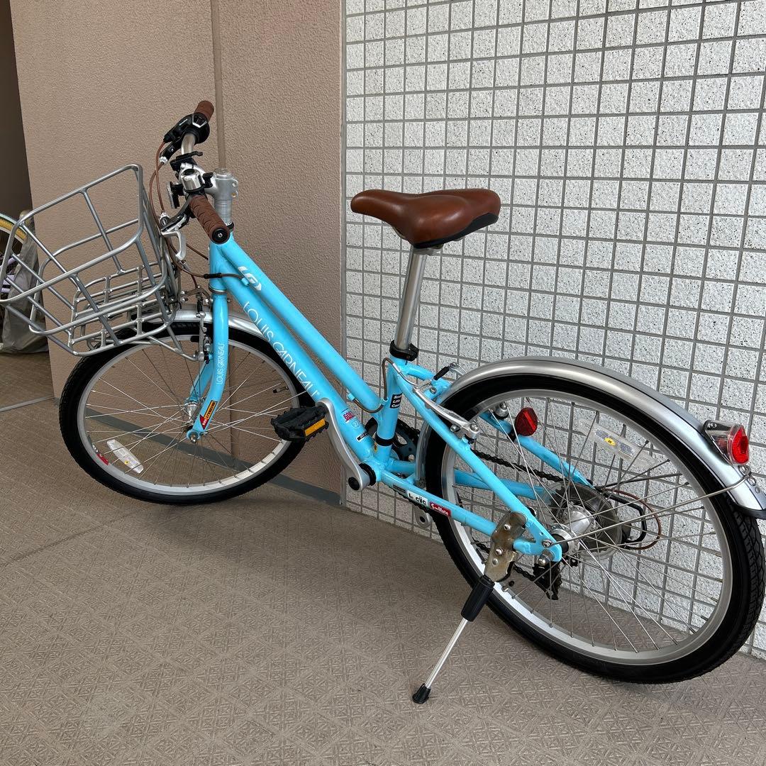 お洒落自転車『LOUIS GARNEAU（ルイガノ）』J22plus 水色