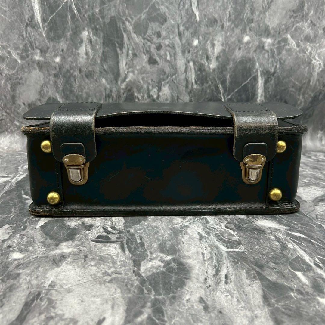 と*皮様 希少■HELZ ビジネスバッグ　ブリーフケース　本革　ブラック　黒