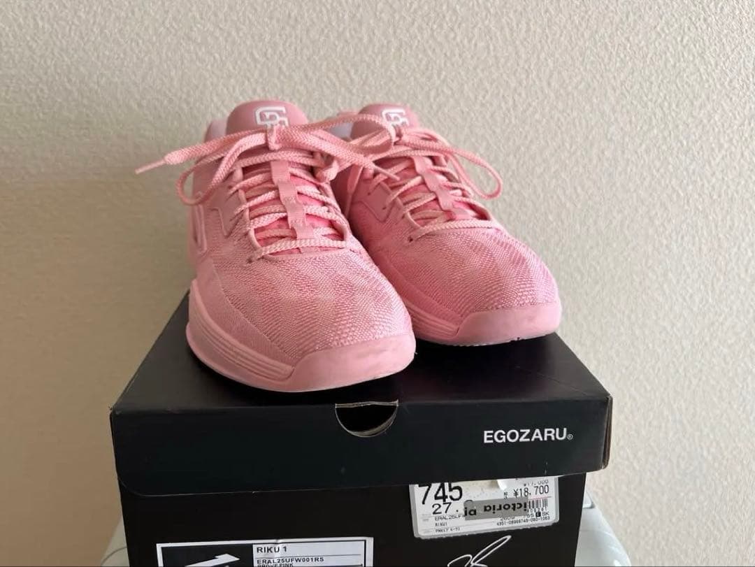 しゅー様EGOZARU RIKU1 バスケットボールシューズ　瀬川琉久27cm