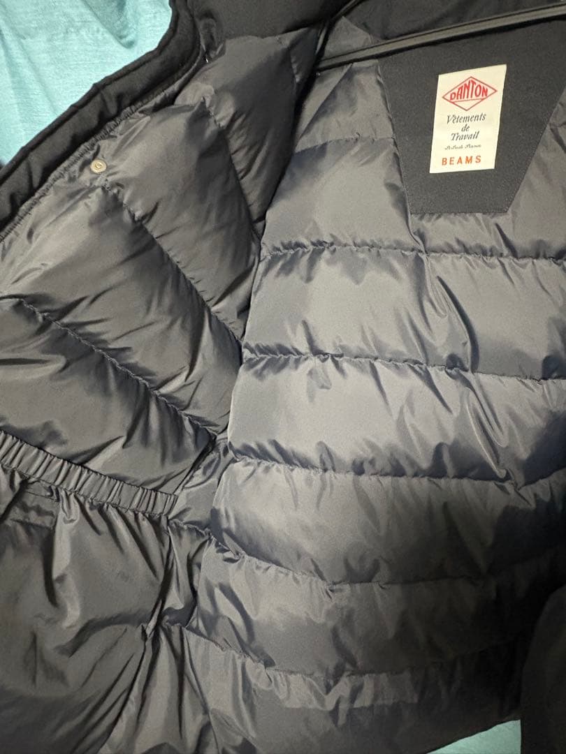 DANTONxBEAMS Down Army ダウンジャケット