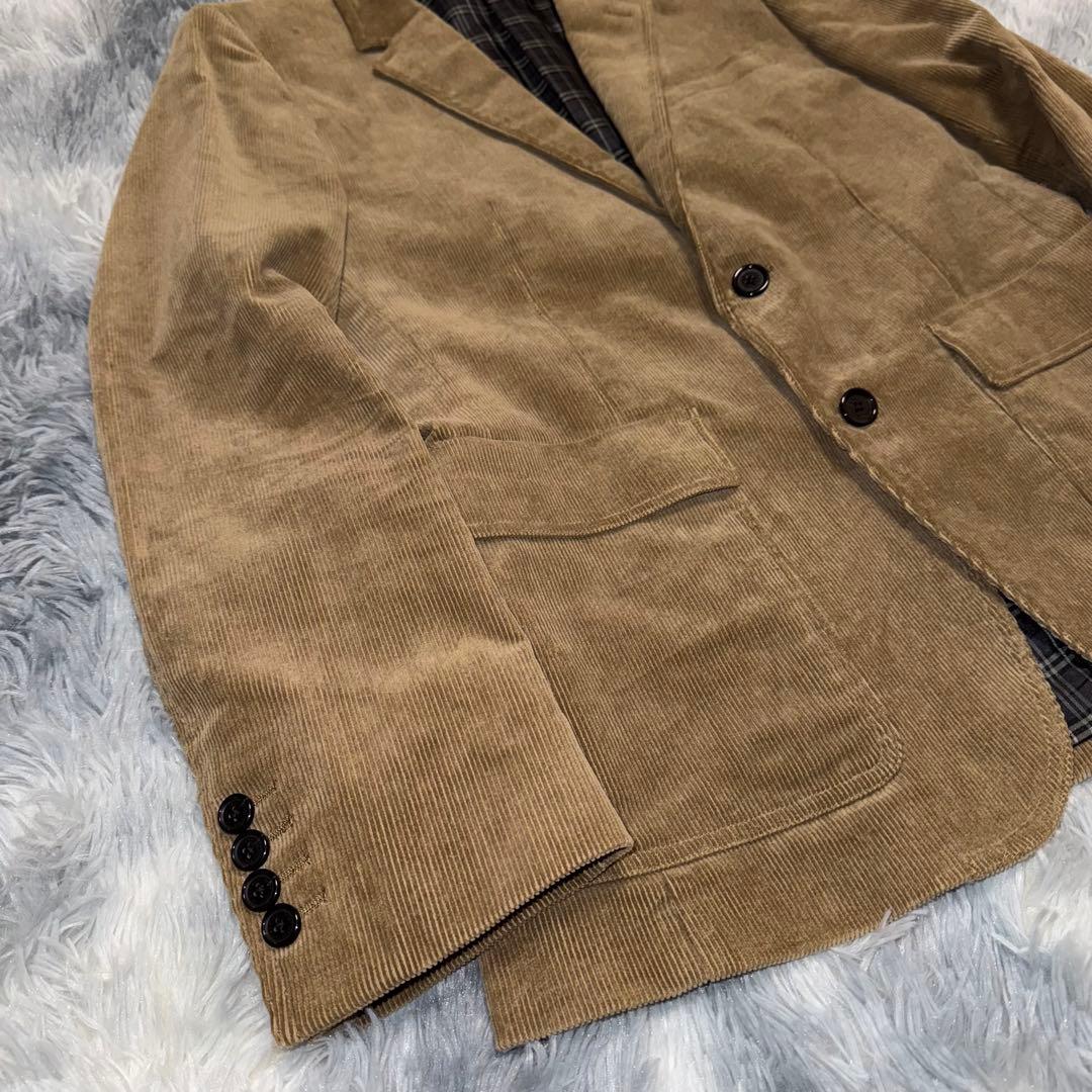 美品 BURBERRY BLACK LABEL コーデュロイ ジャケット L