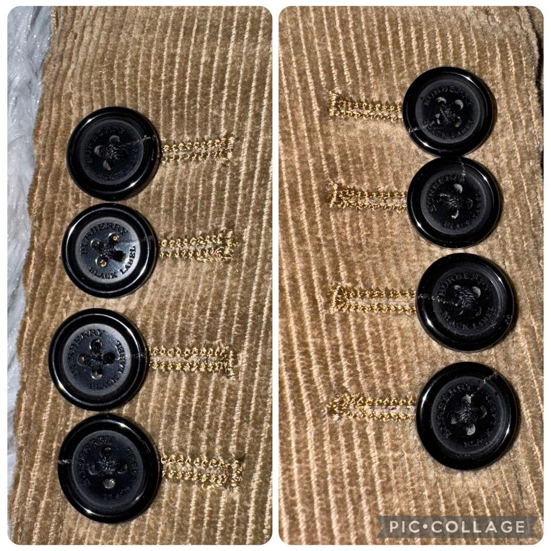 美品 BURBERRY BLACK LABEL コーデュロイ ジャケット L