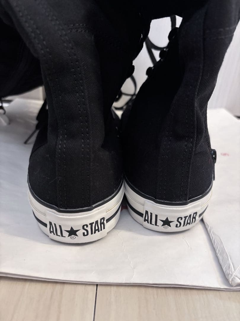 CONVERSE ALL STAR ブラックロングブーツ