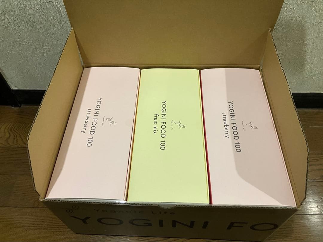 YOGINI FOOD 100 フルーツミックス & ストロベリー