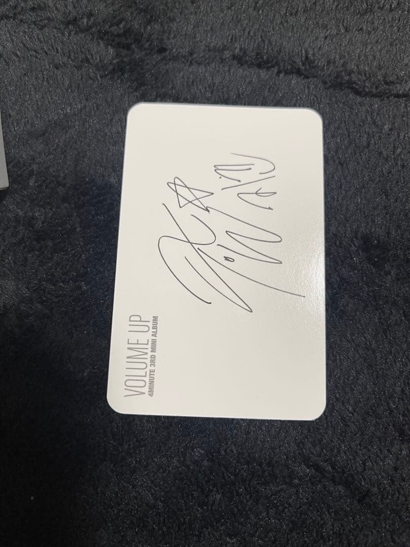 ⭐️バラ売り可　値下げ依頼可　まとめ売り　4Minute アルバム　チェキ　トレカ