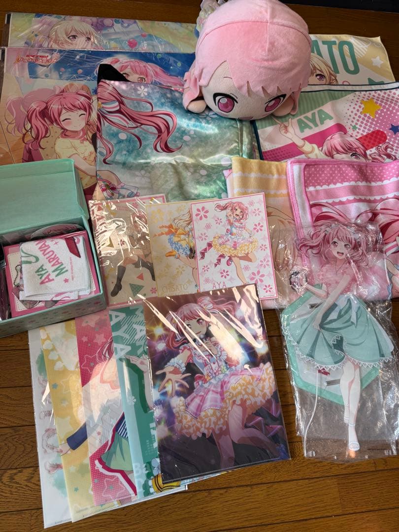 バンドリ　丸山彩　白鷺千聖　グッズセット