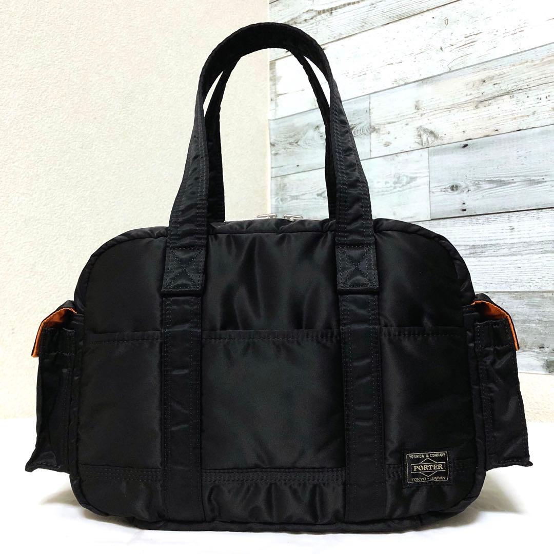 新品同様 ✨ポータータンカー ボストンバッグ トートバッグ プラック 吉田カバン