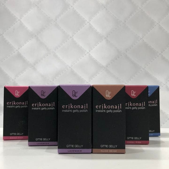 ⑤erikonail エリコネイル×キューティー インスタントジェリーポリッシュ