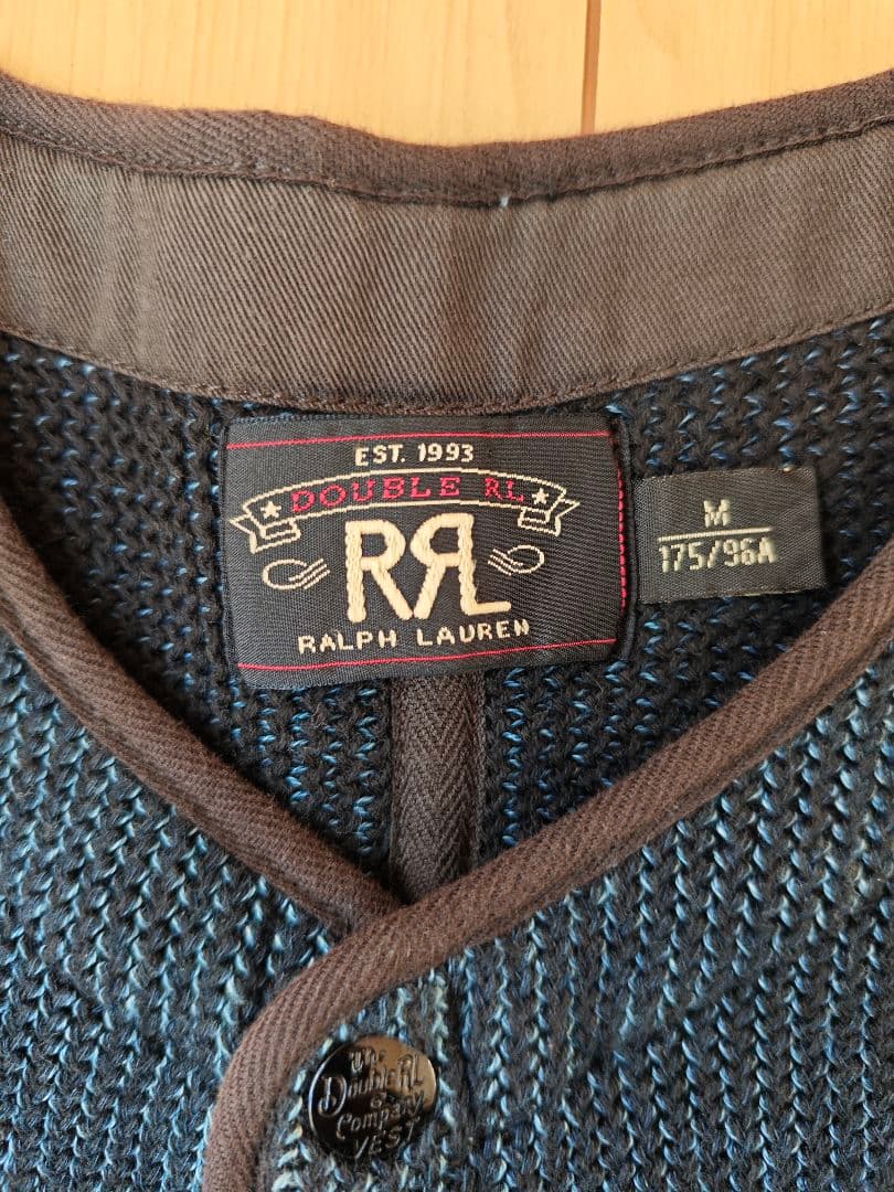 B*s様 RRL INDIGO VEST インディゴベスト