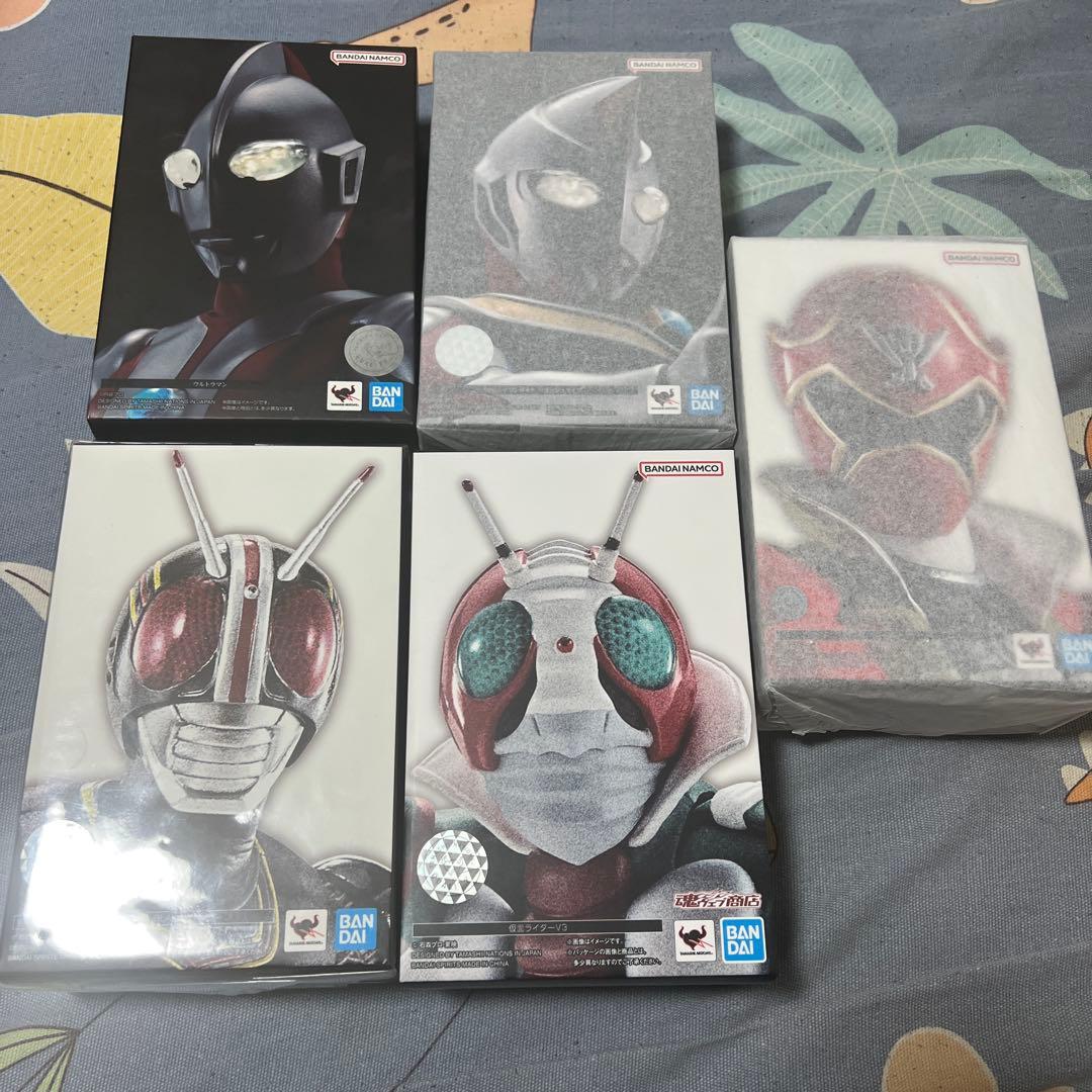 未開封S.H.Figuarts 真骨彫製法 5体セット