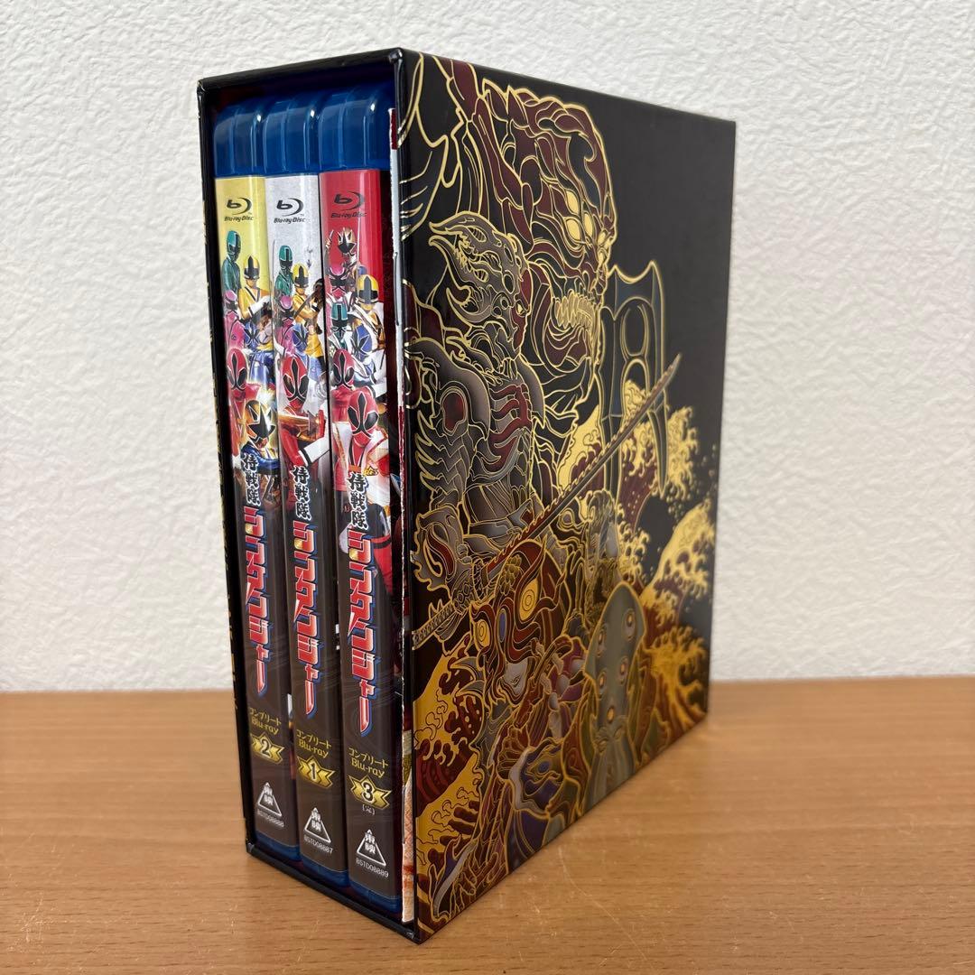 侍戦隊シンケンジャー コンプリートBlu-ray 全3巻セット