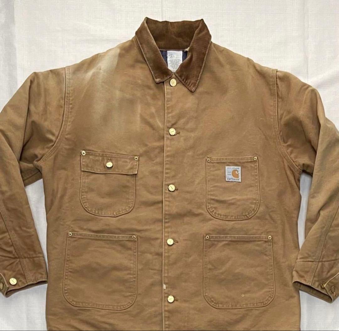 USA製 46 80s カバーオール チョアコート100周年 carhartt