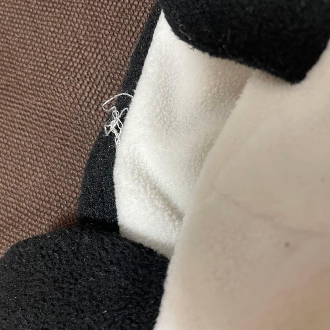 り*ん様 パンダミニロンパース 90 フリース生地