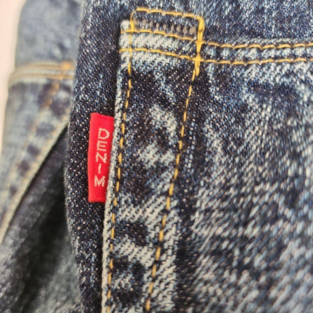 未使用品　デニム&ダンガリー　刺繍付きイージーデニムパンツ　01 150 SM