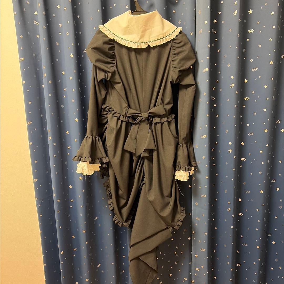 marble カメオタイ付クラシカルバッスルリボンワンピース　未使用