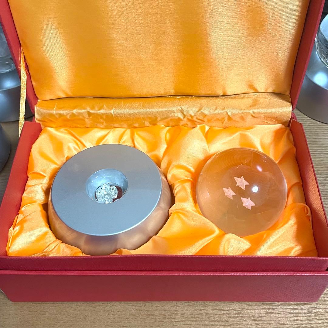 ドラゴンボール 七星球 7種セット ガラス製 台座付き