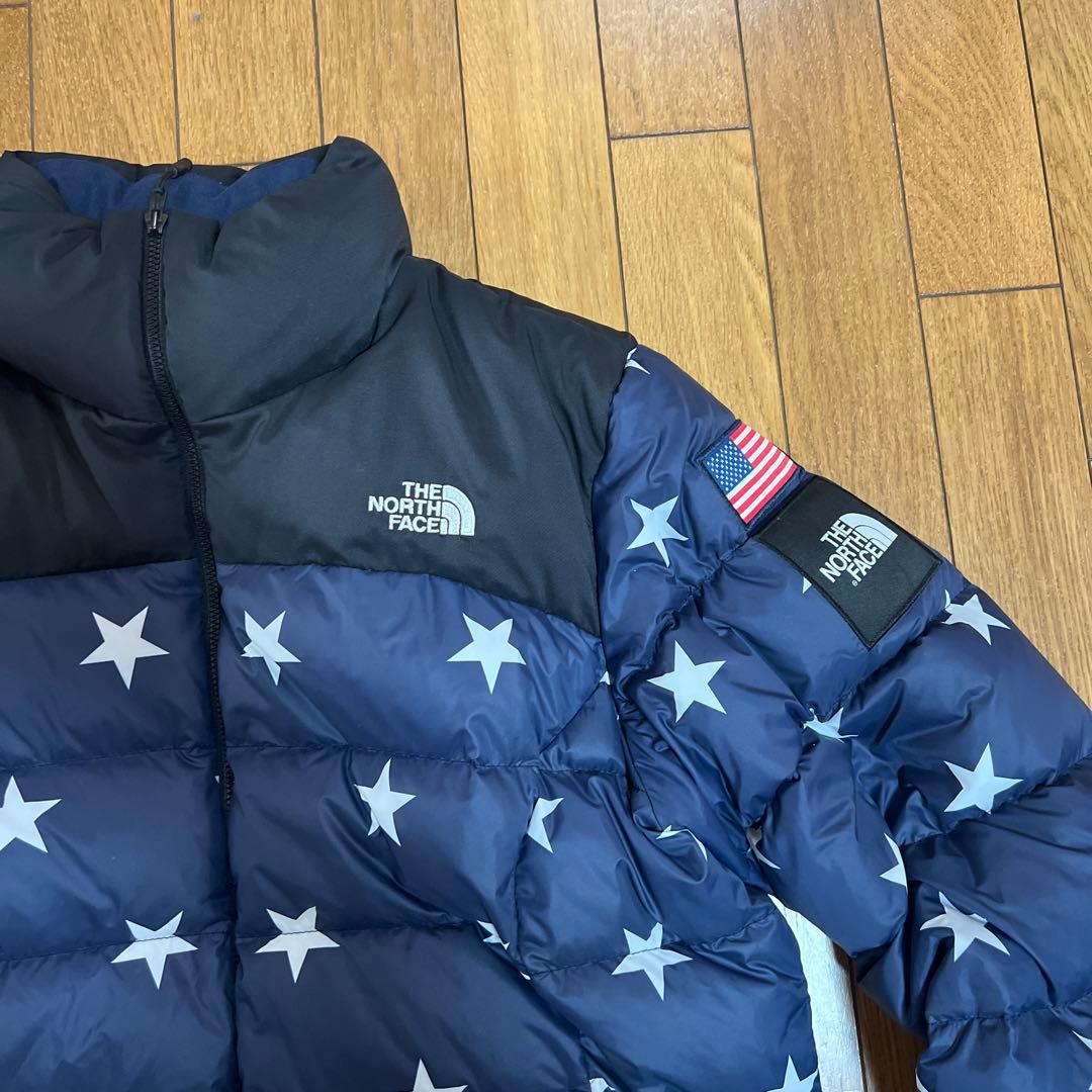 THE NORTH FACE 星柄 星条旗 ダウンジャケット USA