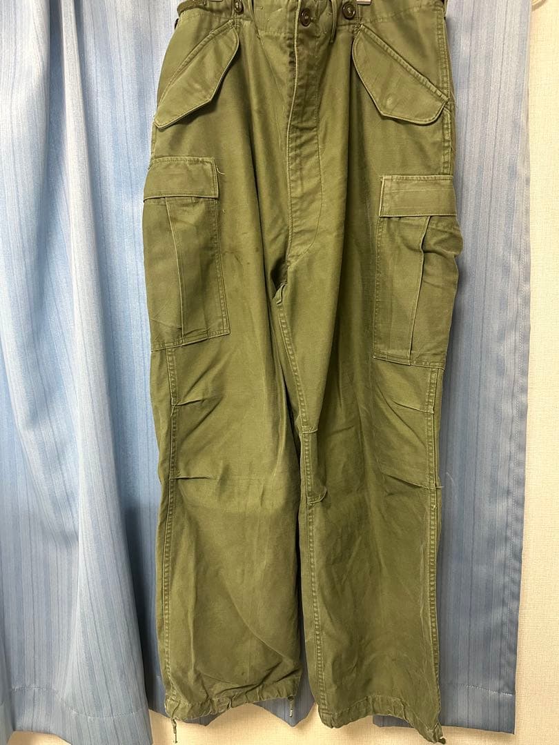 カーゴパンツ オリーブグリーン m-51 古着 軍もの