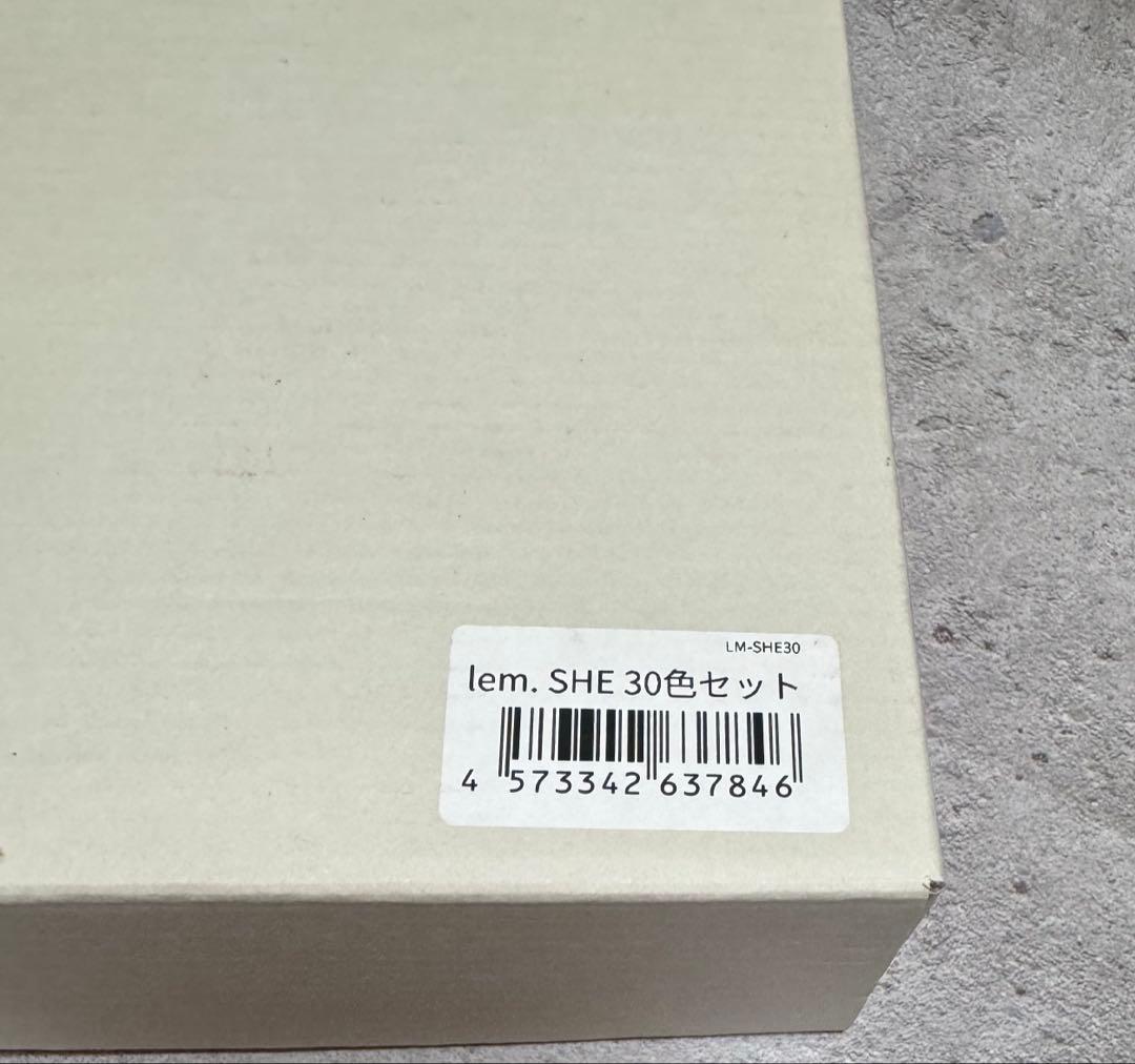lem. by SHE. カラージェル30色セット