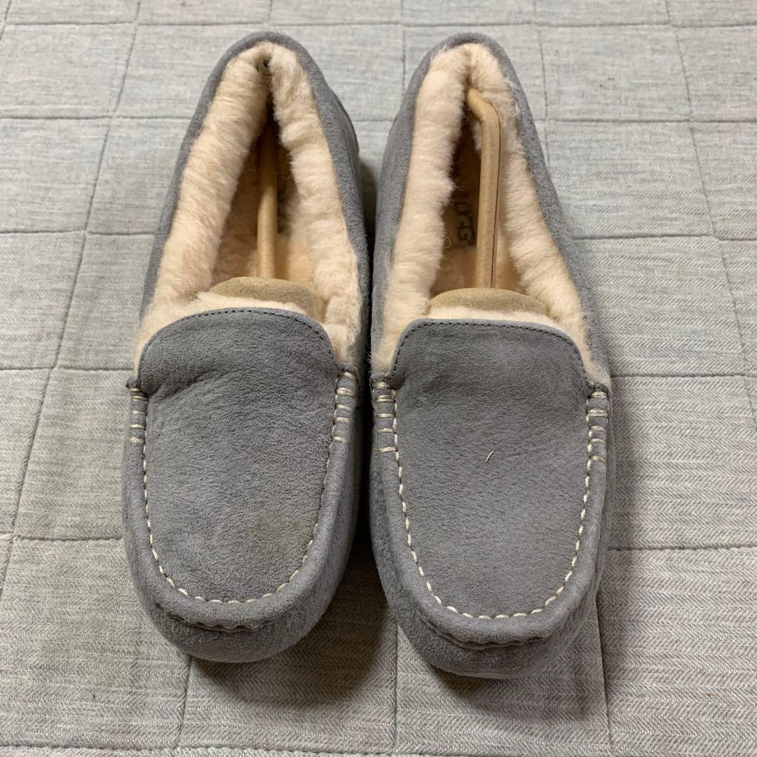 【新品】UGG グレー モカシン(24.0)