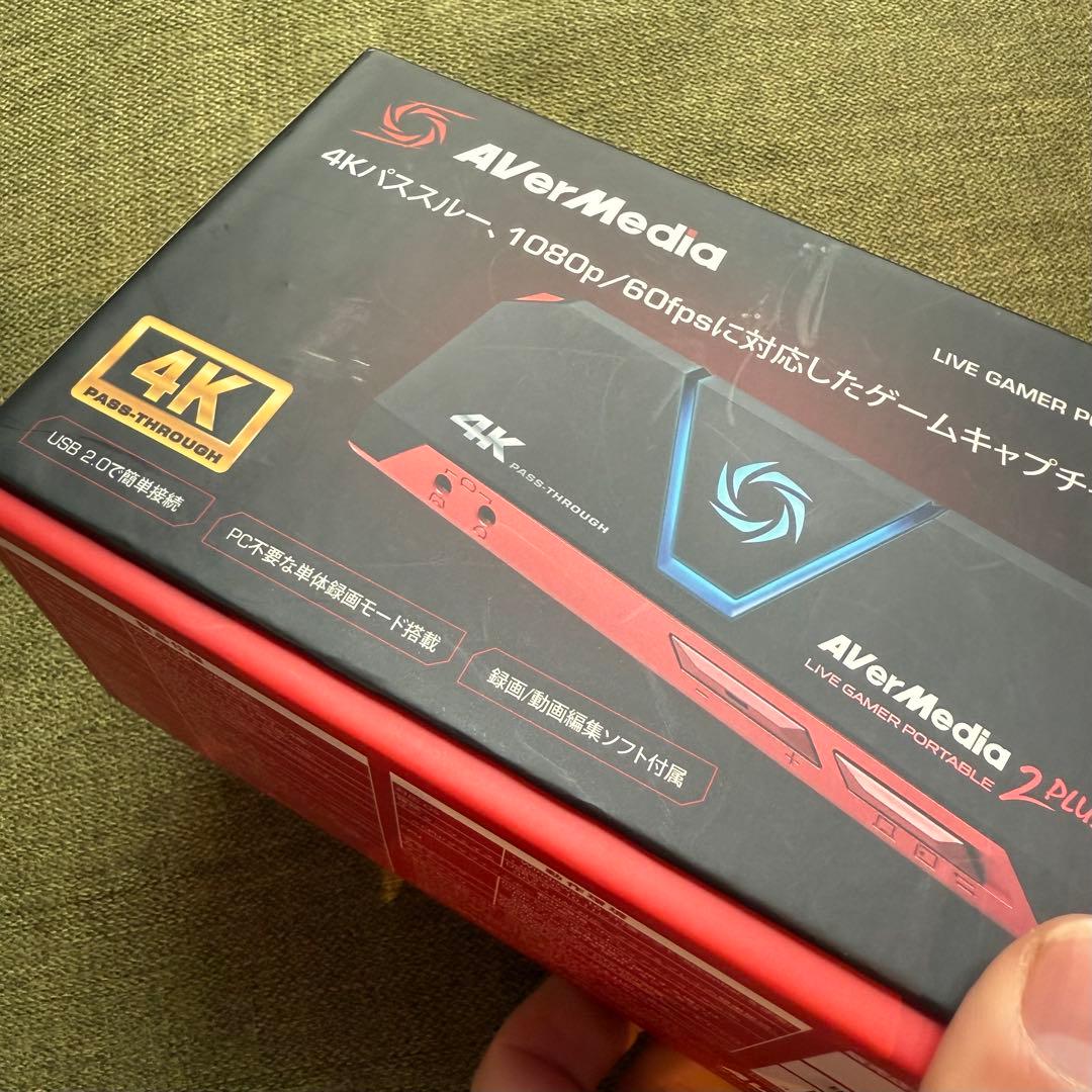 Avermedia ゲームキャプチャー AVT-C878 PLUS SD付き