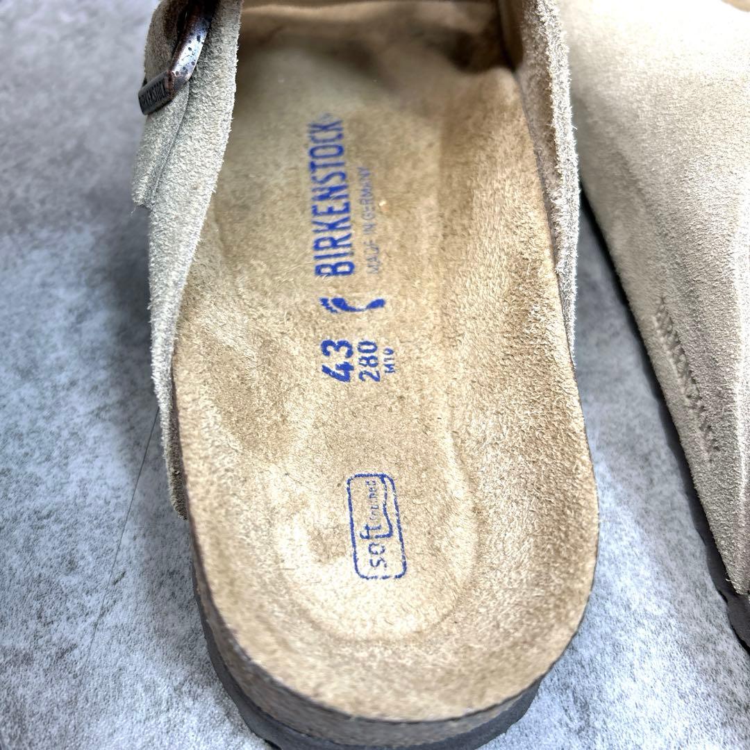 ほぼ新品【ビルケンシュトック】チューリッヒ/サンダル/スウェード/ナロー幅/人気