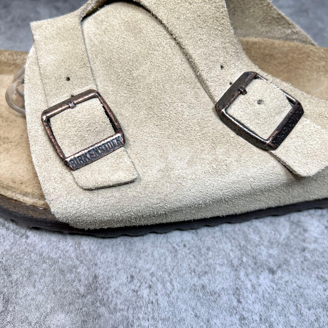 ほぼ新品【ビルケンシュトック】チューリッヒ/サンダル/スウェード/ナロー幅/人気