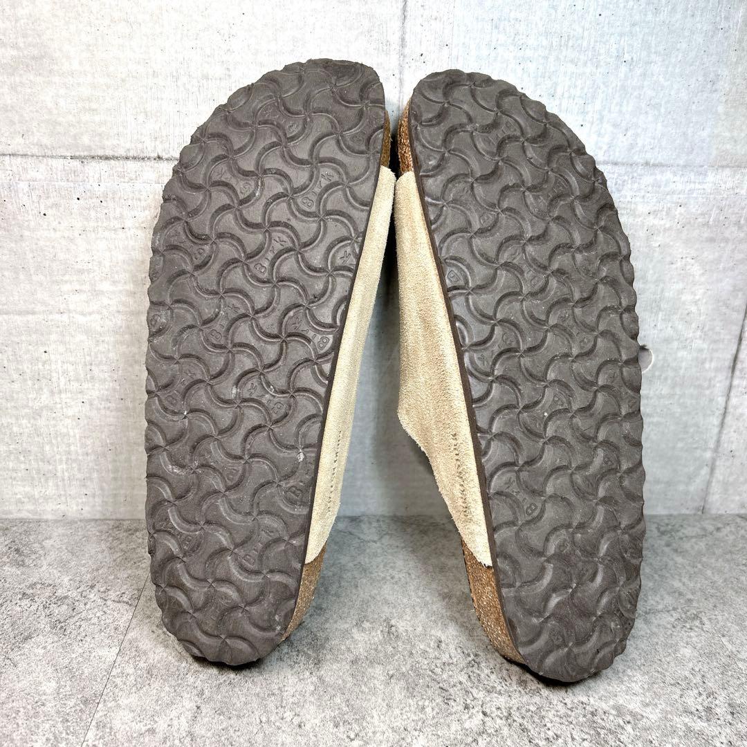 ほぼ新品【ビルケンシュトック】チューリッヒ/サンダル/スウェード/ナロー幅/人気
