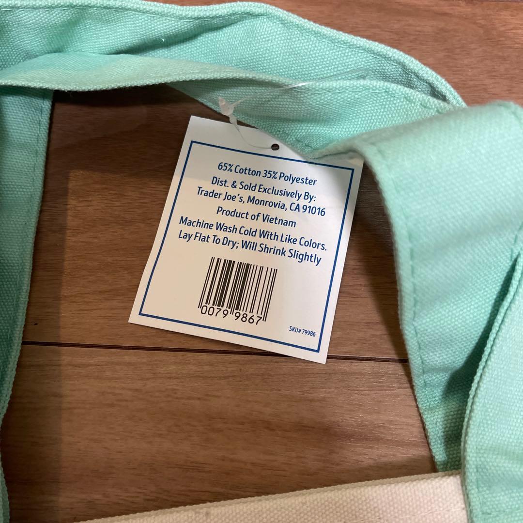 TRADER JOE'S エコバッグ トレーダージョーズ　4色セット　トート