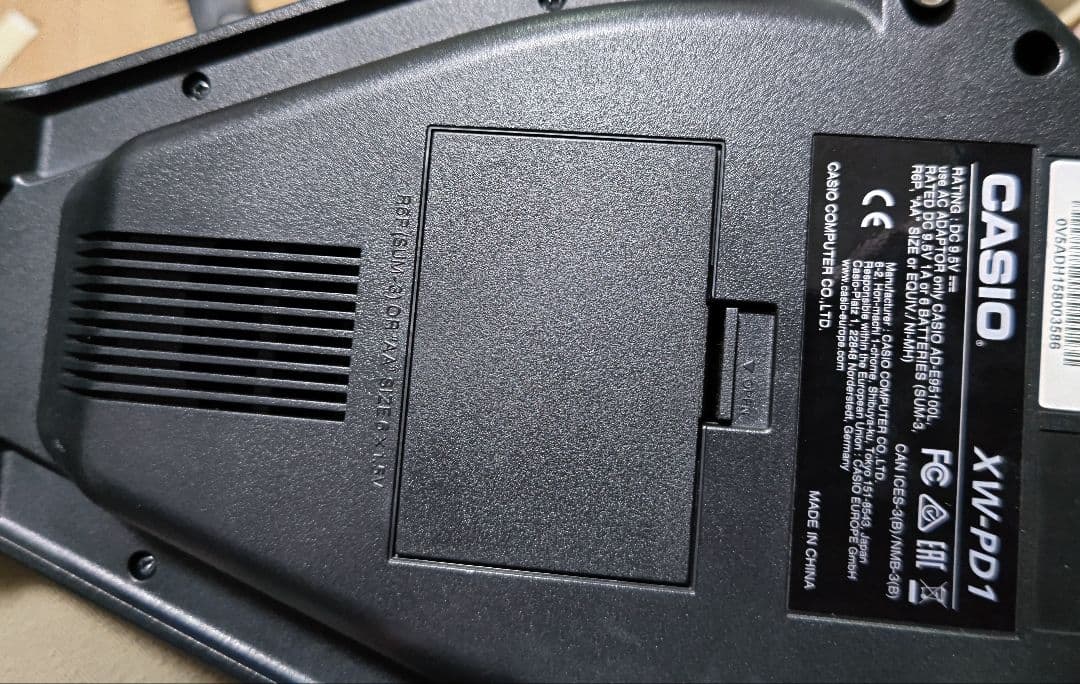 【中古超美品】CASIO トラックフォーマー　XW-PD1 元箱 取扱説明書有