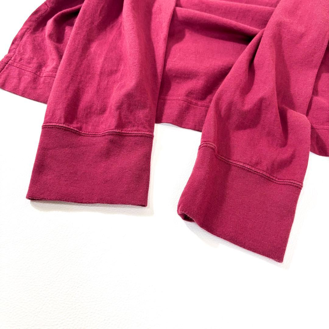 831 ヴィヴィアン ロンT オーブ ロゴ刺繍 バーガンディー 長袖 サイズ2