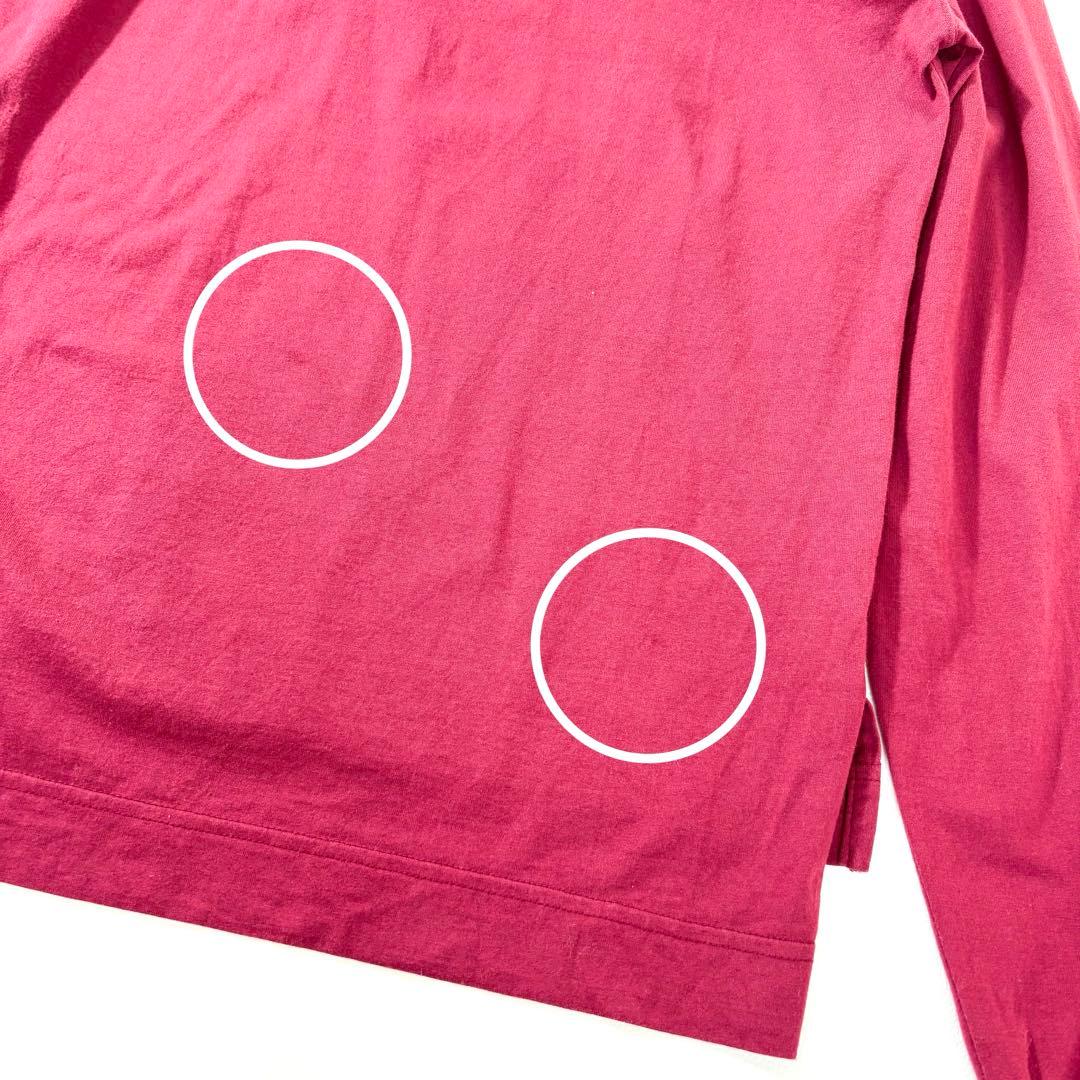 831 ヴィヴィアン ロンT オーブ ロゴ刺繍 バーガンディー 長袖 サイズ2