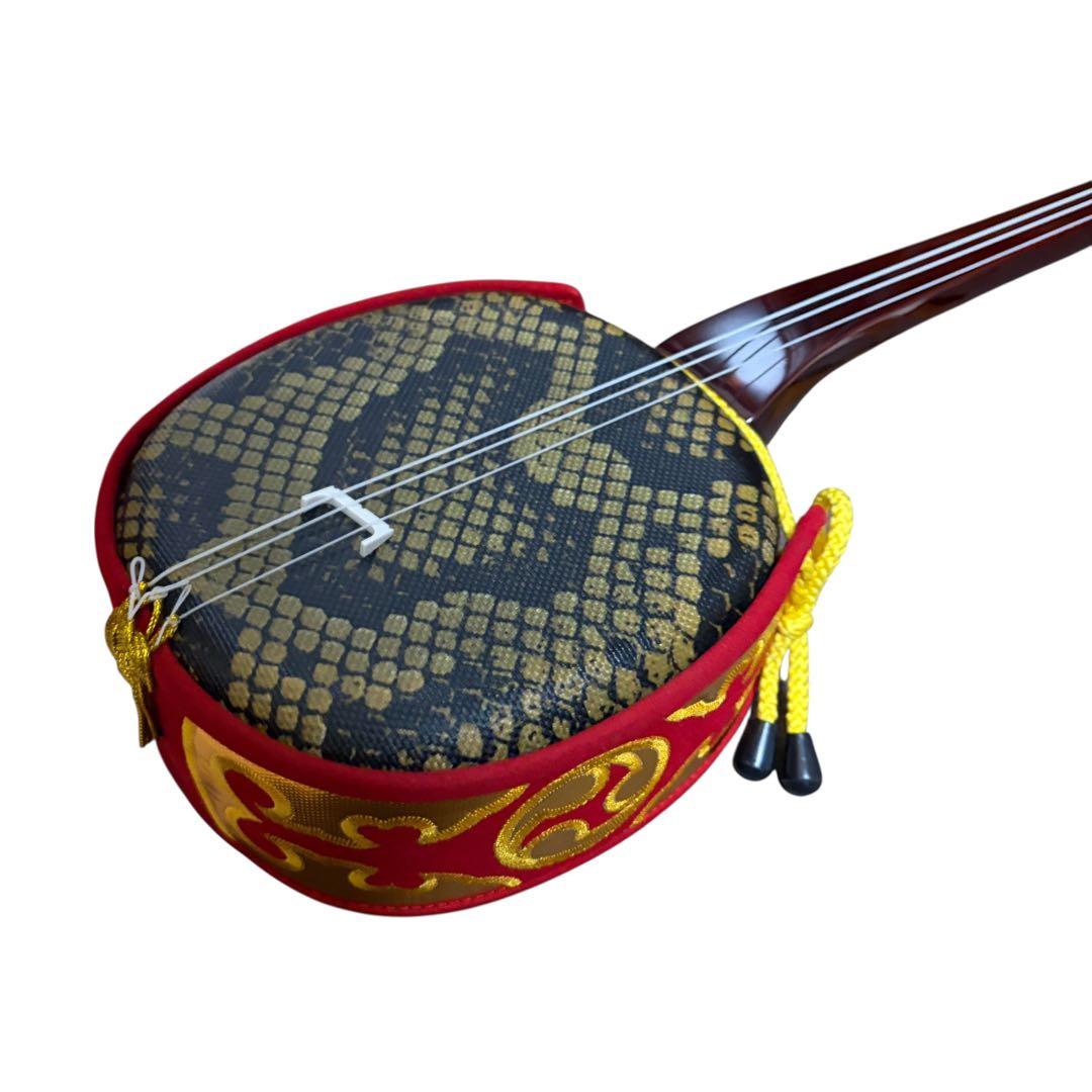 沖縄 三線 人工皮 合皮 琉球 弦楽器