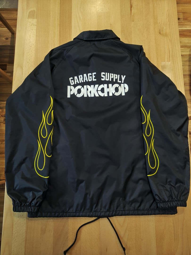 ポークチョップガレージ　ファイヤーパターンコーチ　XL　キムタク 長瀬