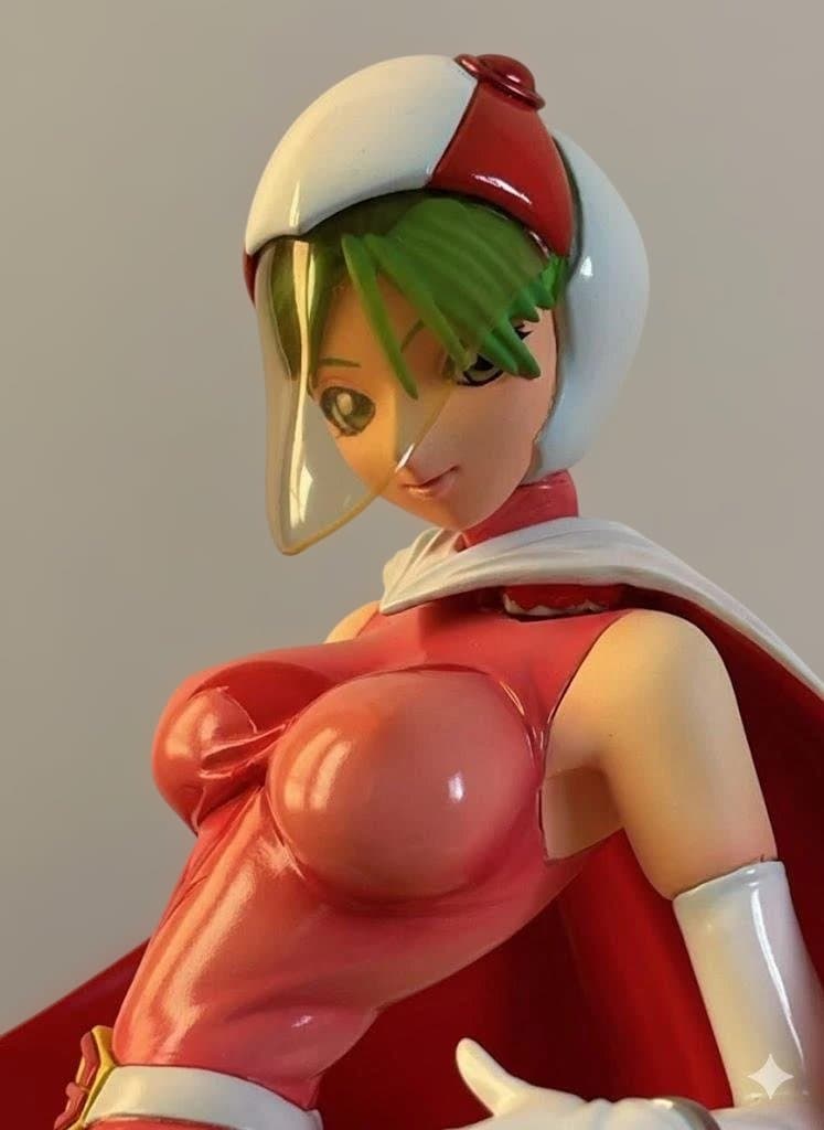 556★科学忍者隊ガッチャマン 白鳥のジュン 1/6 ガレージキット 完成品★