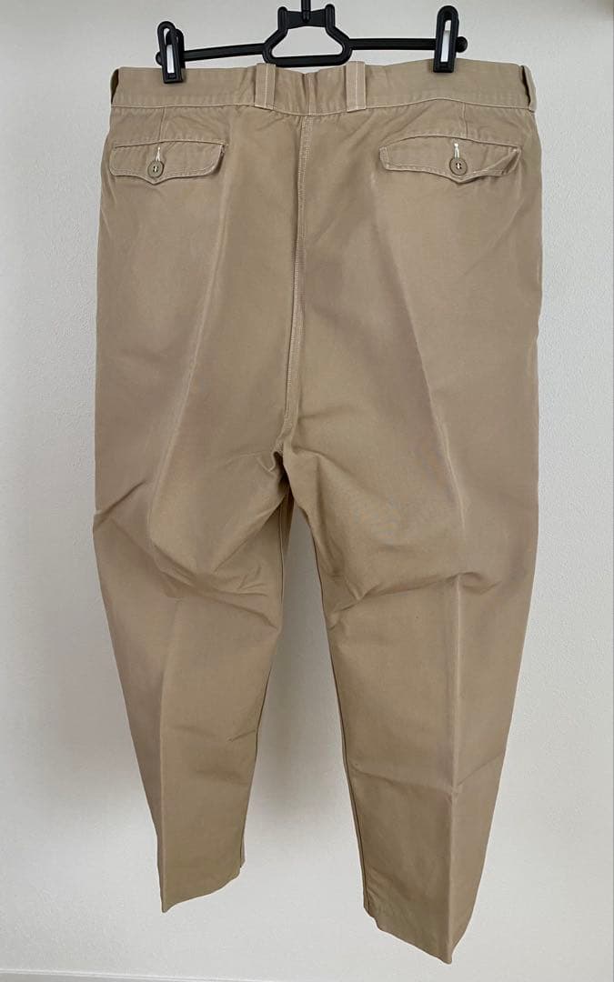 M52 チノパン 生地違い サイズ17 フランス軍 実物