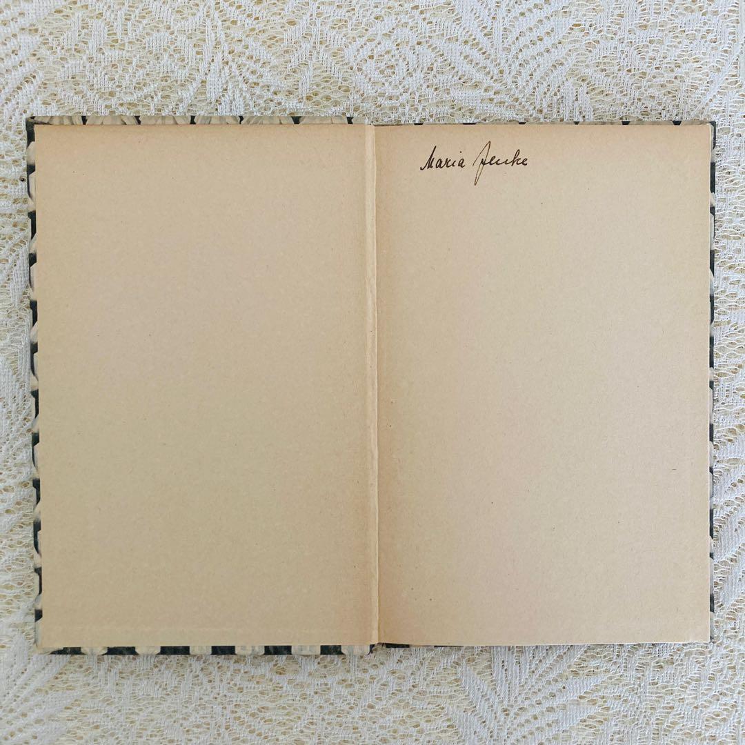 洋書　古書　インゼル文庫 No. 54　小さな鉱物の本　宝石　美しいイラスト♡