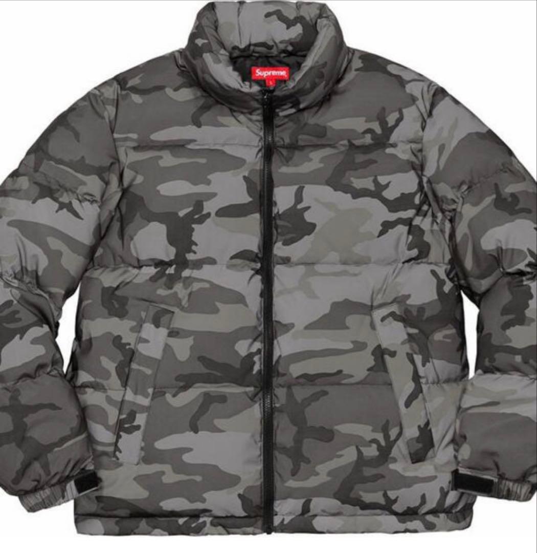 デットストックSupreme スノーカモ　迷彩 ダウンジャケット