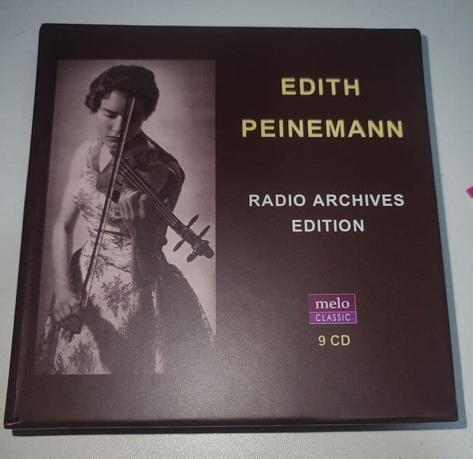 クラシック EDITH PEINEMANN RADIO ARCHIVES ED 9CD