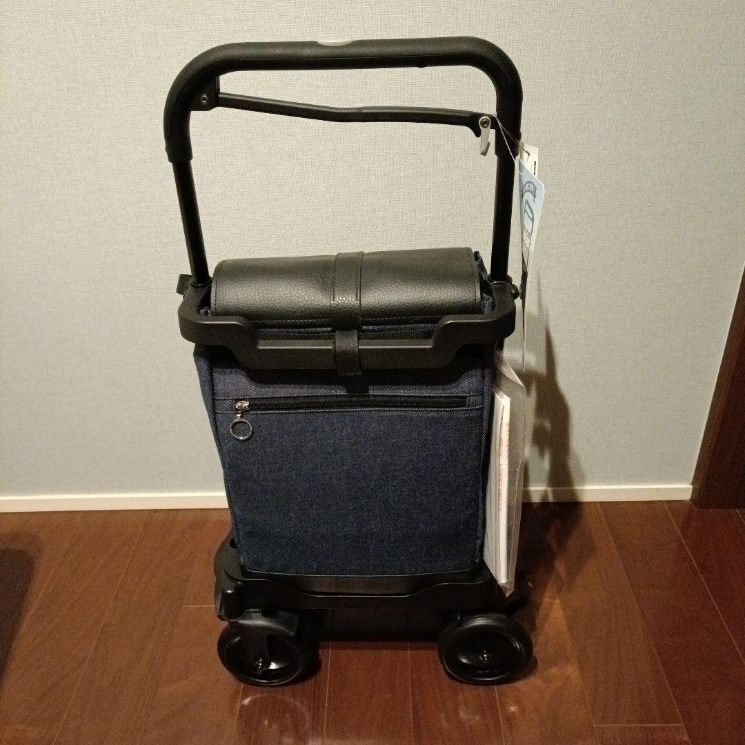 ショッピングカート、横押し式