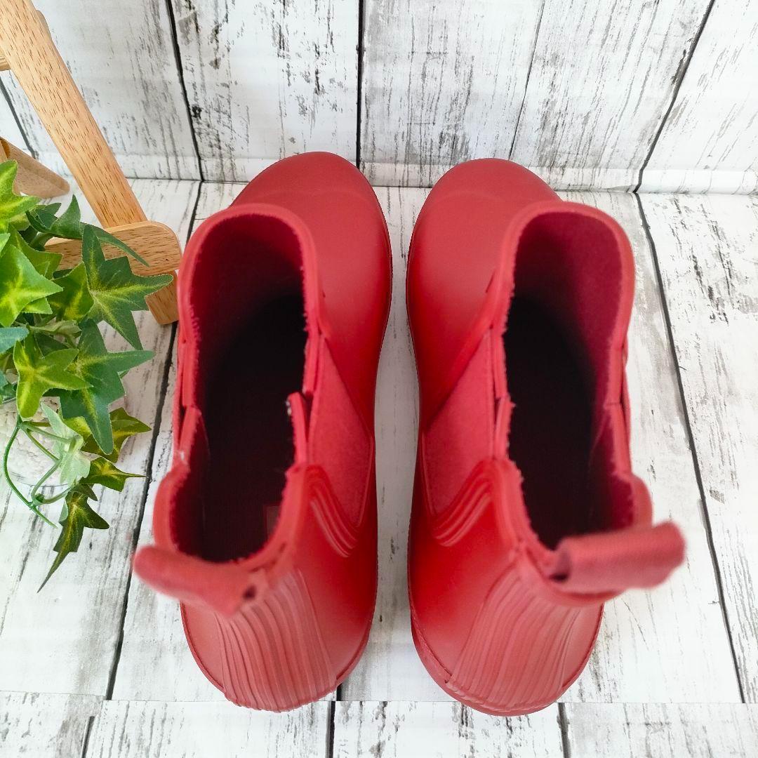 ほぼ未使用 ハンター HUNTER レインブーツ サイドゴア ショート丈 UK6