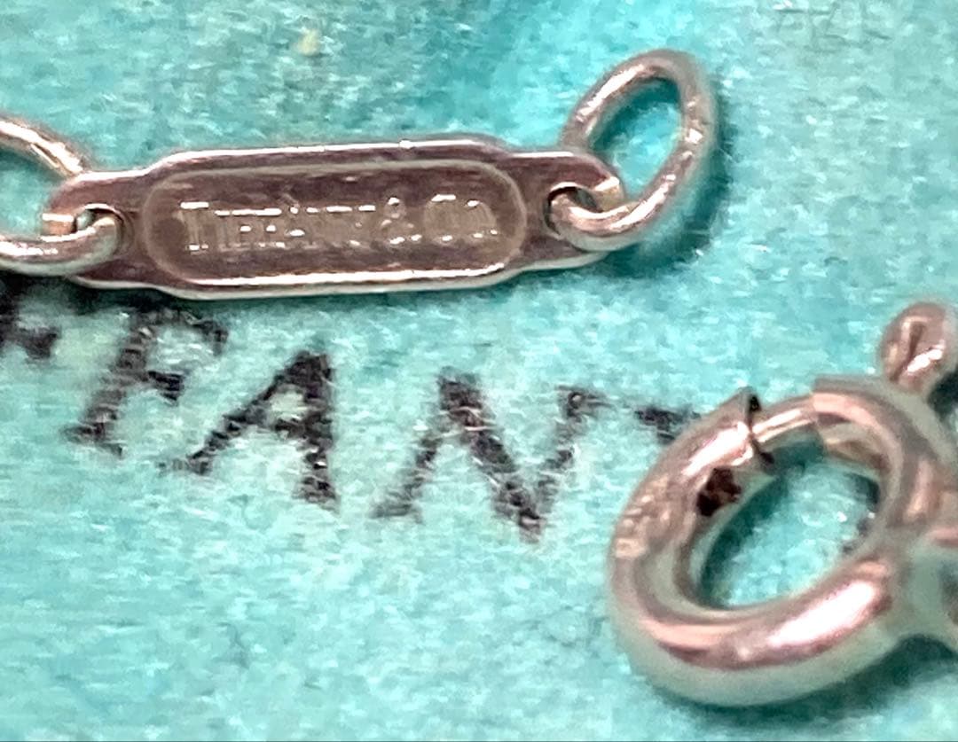 ヒ*メ様 ティファニー クロス ハートコンビ ネックレス