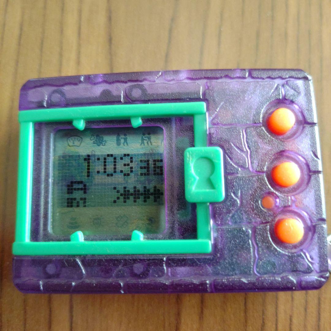 初期デジタルモンスター1997 スケルトンパープル