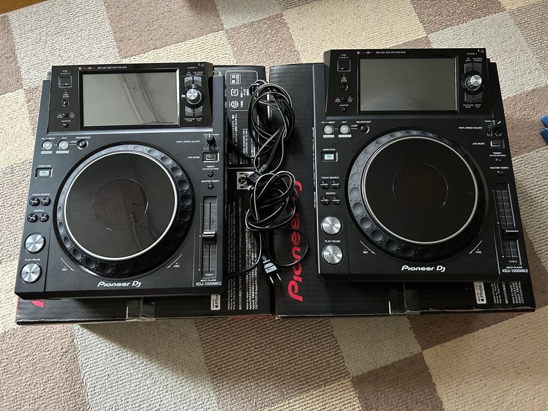 Pioneer DJ XDJ-1000MK2 2台セット